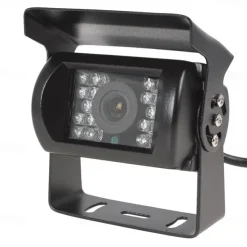 Rear View Camera Kit with 7 LCD Monitor 120 Wide Angle Rearview Camera IP68 Waterproof 18IR Night Vision Reversing Camera for Truck Trailer Bus Van Agriculture Heavy Transport (9-32V)