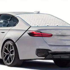 Rear Windshield Snow Cover Windshield Cover For Ice And Snow With 3 Magnetic Suction Points And 2 Fixed Hooks Suitable For Most Sedans And SUV