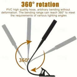 Rechargeable Book Reading Light Lamp LED Book Light For Reading In Bed - Eye Caring Adjustable Brightness 3 Color Temperatures 10 HoursRuntime USB Reading Light For BedBook Light Clip On