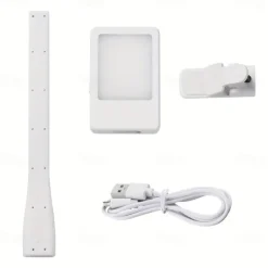 Rechargeable Book Reading Light Lamp LED Book Light For Reading In Bed - Eye Caring Adjustable Brightness 3 Color Temperatures 10 HoursRuntime USB Reading Light For BedBook Light Clip On