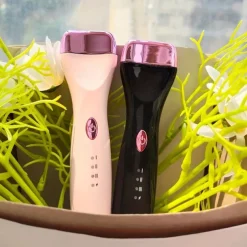 Rechargeable 5D Electric Heated Eyelash Curler Push-Type Eye Lash Curler with Indicator Comb Eyelash Curlers USB Rechargeable Lash Curling Tool 3 Adjustable Temperature Settings