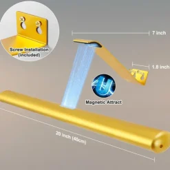 Rechargeable Picture Light with Remote, Dimmable Wireless Battery Painting Light, Art Light Display Lamp with Dimmable Timer, Picture Light for Picture Gallery Dart 30/40cm