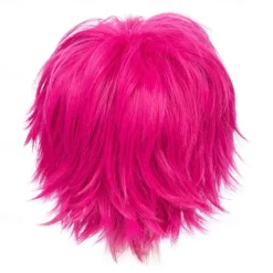 Red Wigs For Women Short Fashion Pointed Layered Anime Cosplay Wigs Carnival Christmas Carnival Dress Up Party Wig Gifts