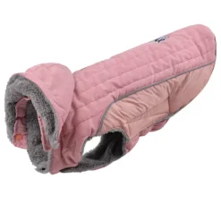 Reflective Dog Jacket Reversible Dog Coat Warm Padded Puffer Dog Vest Puppy Jacket Pink XL