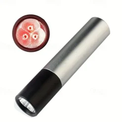 Relieve Pain & Increase Healing With 630nm, 660nm & 850nm Red Light Therapy Flashlight