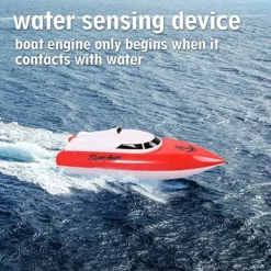 Remote Control Boats Toy Boats High Speed Waterproof Rechargeable Remote Control / RC for Pools and Lakes Boat ForAdults' Gift
