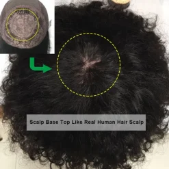 Remy Human Hair Wig Curly With Bangs Natural Black Capless Brazilian Hair Women's Natural Black #1B 8 inch 10 inch 12 inch Vacation Party / Evening Daily Wear