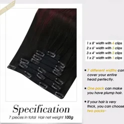 Remy Human Hair Wig Straight Black Burgundy Cosplay Classic Comfortable Brazilian Hair Women Black / Dark Wine 10 inch 12 inch 14 inch Vacation Party / Evening Daily