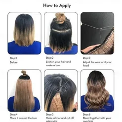 Remy Human Hair Wig Straight Black Brown Cosplay Classic Comfortable Brazilian Hair Women P6/12 10 inch 12 inch 14 inch Vacation Party / Evening Daily