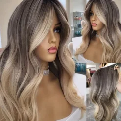 Remy Human Hair 13x6 Lace Front 13x4 Lace Front 4x4 Lace Front Wig Side Part Middle Part Free Part Brazilian Hair Body Wave Wavy Brown Blonde Multi-color Wig 130% 150% 180% Density with Baby Hair