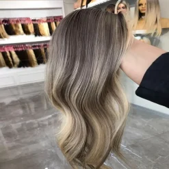 Remy Human Hair 13x6 Lace Front 13x4 Lace Front 4x4 Lace Front Wig Side Part Middle Part Free Part Brazilian Hair Body Wave Wavy Brown Blonde Multi-color Wig 130% 150% 180% Density with Baby Hair