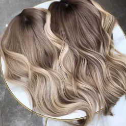 Remy Human Hair 13x6 Lace Front 13x4 Lace Front 4x4 Lace Front Wig Side Part Middle Part Free Part Brazilian Hair Body Wave Wavy Brown Blonde Multi-color Wig 130% 150% 180% Density with Baby Hair