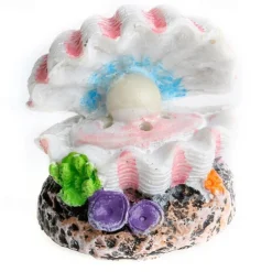 Resin Pearl Shell Air Bubble Stone Fish Tank Decoration Aquarium Decor Air Stone Oxygen Pump Air Pump Bubbler Ornament