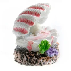 Resin Pearl Shell Air Bubble Stone Fish Tank Decoration Aquarium Decor Air Stone Oxygen Pump Air Pump Bubbler Ornament