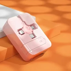 Retractable 3-in-1 Data Cable for Android Apple TYPE-C Charging Storage Cable