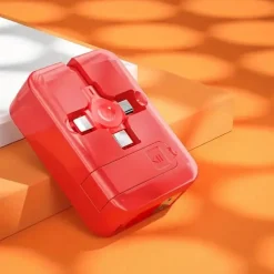 Retractable 3-in-1 Data Cable for Android Apple TYPE-C Charging Storage Cable