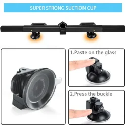 Retractable Windshield Sun Shade for Car Large Sun Visor Protector Blocks 99% UV Rays Sun-shading and Heat-Insulating Car Sun-shield Cover for Car Front Sunshade