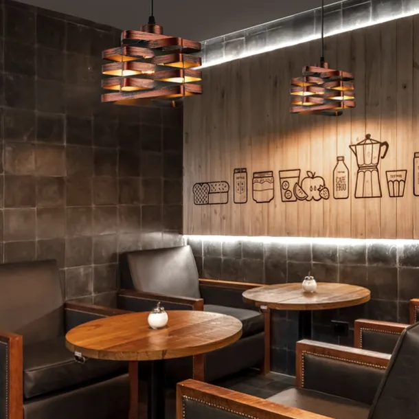 Retro Industrial Style Pendant Light Creative Height Adjustable Metal Hanging Lamp E27 Screw Single-head Chandelier 110-240V