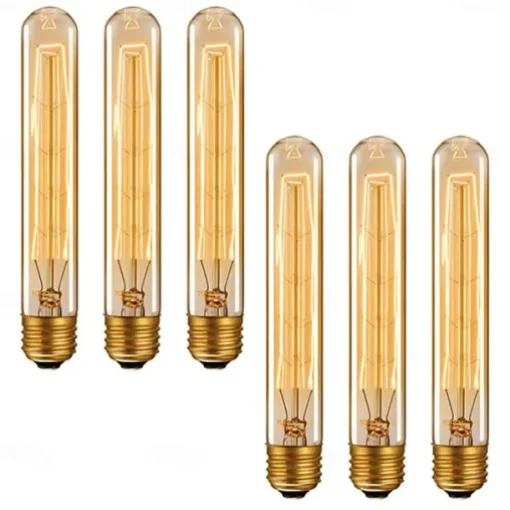 Retro Lamp T185 40W E27 Filament Dimmable Decorative Incandescent Ampoule Vintage Edison Light Bulb for Home Living