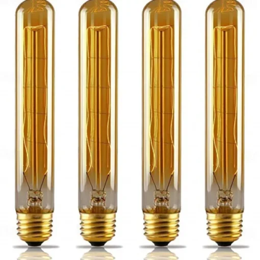 Retro Lamp T185 40W E27 Filament Dimmable Decorative Incandescent Ampoule Vintage Edison Light Bulb for Home Living