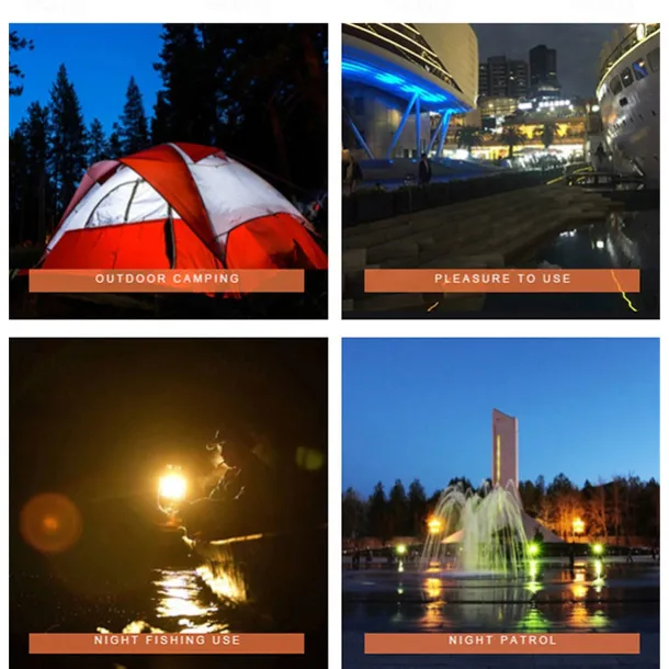 Retro Solar Camping Lights Portable Lantern Dimming Rechargeable LED Hanging Lights Power Bank Travel Tents Camp Supplies