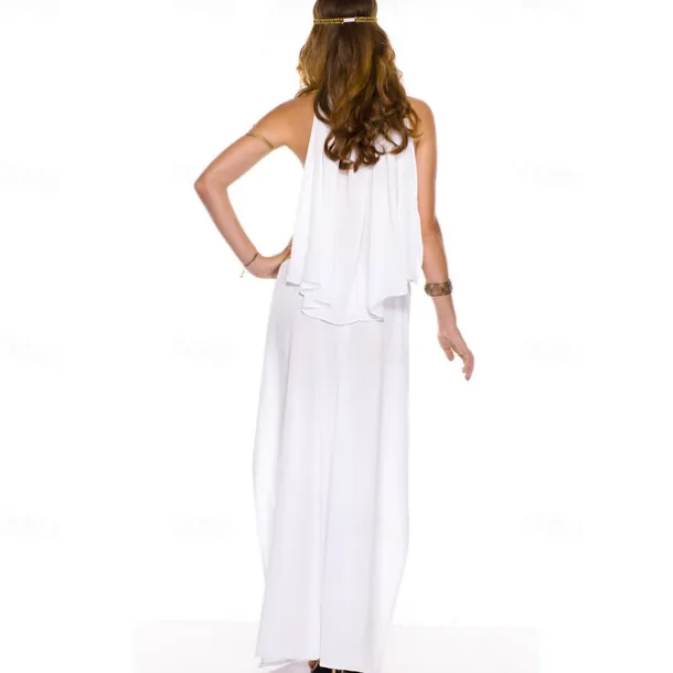 Retro Vintage Ancient Greek Ancient Rome Dress Cosplay Costume Outfits Venus Greek Goddesses Fancy Dress Women's Walpurgis Night Halloween Carnival Masquerade Event / Party Bachelorette Party Adults'