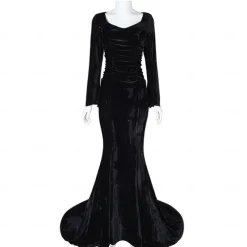 Retro Vintage Punk & Gothic Steampunk Dress Mermaid Dresses Plus Size Normal Witch Morticia Addams Fancy Dress Women's Girls' Fantasy Walpurgis Night Halloween Carnival Masquerade Party / Evening