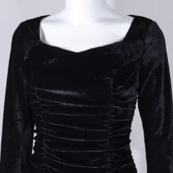 Retro Vintage Punk & Gothic Steampunk Dress Mermaid Dresses Plus Size Normal Witch Morticia Addams Fancy Dress Women's Girls' Fantasy Walpurgis Night Halloween Carnival Masquerade Party / Evening