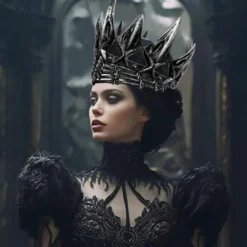 Retro Vintage Punk & Gothic Medieval Crown Princess Queen Fancy Dress Men's Women's Fantasy Royal Halloween Masquerade Carnival Halloween Masquerade Adults' Tiaras