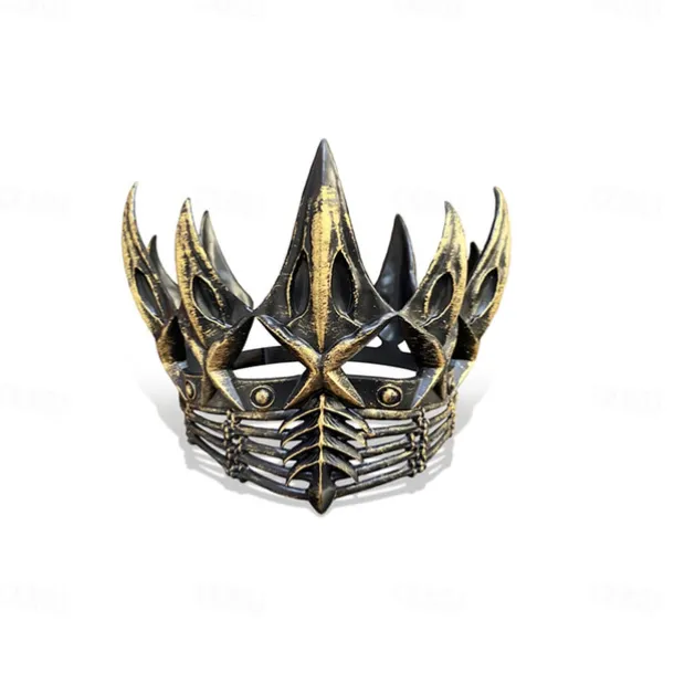 Retro Vintage Punk & Gothic Medieval Crown Princess Queen Fancy Dress Men's Women's Fantasy Royal Halloween Masquerade Carnival Halloween Masquerade Adults' Tiaras