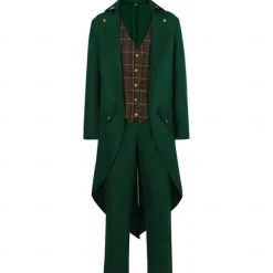 Retro Vintage Punk & Gothic Medieval Blouse / Shirt Pants Cosplay Costume Vampire Gentleman Fancy Dress Men's Viking Fantasy Halloween Carnival Masquerade Party / Evening Adults' Coat Blouse Pants