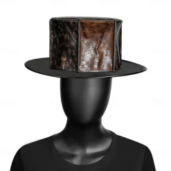 Retro Vintage Punk & Gothic Steampunk Top Hat Plague Doctor Fancy Dress Men's Women's Masquerade Party / Evening Adults Hat