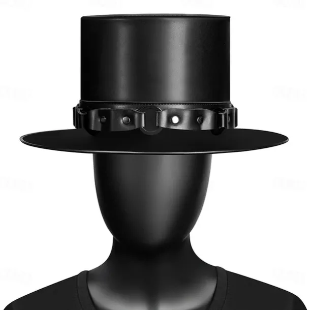 Retro Vintage Punk & Gothic Steampunk Top Hat Plague Doctor Fancy Dress Men's Women's Masquerade Party / Evening Adults Hat