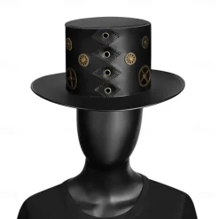 Retro Vintage Punk & Gothic Steampunk Top Hat Plague Doctor Fancy Dress Men's Women's Masquerade Party / Evening Adults Hat