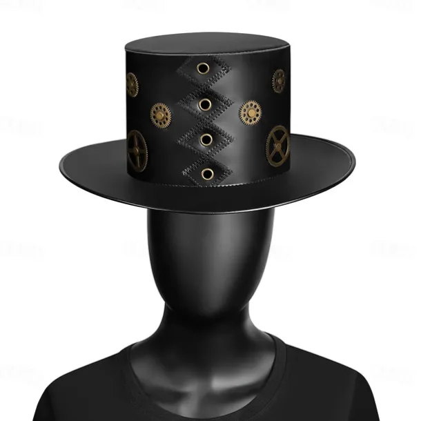 Retro Vintage Punk & Gothic Steampunk Top Hat Plague Doctor Fancy Dress Men's Women's Masquerade Party / Evening Adults Hat