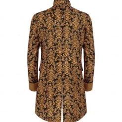 Retro Vintage Punk & Gothic Medieval Cosplay Costume Cloak Tuxedo Vampire Gentleman Fancy Dress Men's Pirate Royal Steampunk Halloween Carnival Masquerade Party / Evening Adults' Coat