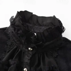 Retro Vintage Punk & Gothic Steampunk Coat Masquerade Tuxedo Vampire Plague Doctor Lace Fancy Dress Women's Halloween Carnival Masquerade Party Halloween Adults' Coat