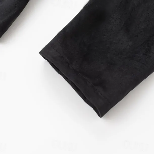 Retro Vintage Punk & Gothic Steampunk Coat Masquerade Tuxedo Vampire Plague Doctor Lace Fancy Dress Women's Halloween Carnival Masquerade Party Halloween Adults' Coat