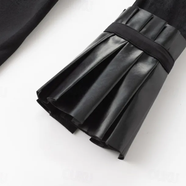 Retro Vintage Punk & Gothic Steampunk Coat Masquerade Tuxedo Vampire Plague Doctor Lace Fancy Dress Women's Halloween Carnival Masquerade Party Halloween Adults' Coat