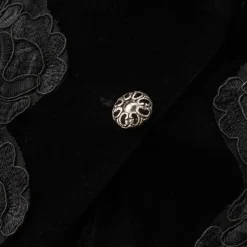 Retro Vintage Punk & Gothic Steampunk Coat Masquerade Tuxedo Vampire Plague Doctor Lace Fancy Dress Women's Halloween Carnival Masquerade Party Halloween Adults' Coat