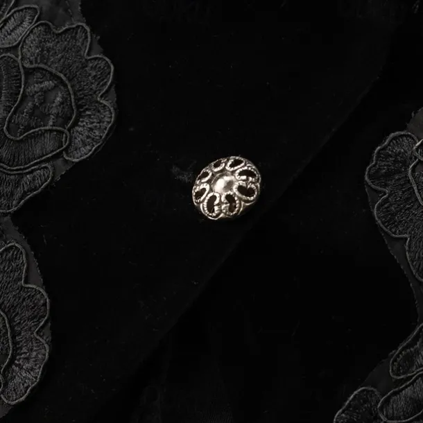 Retro Vintage Punk & Gothic Steampunk Coat Masquerade Tuxedo Vampire Plague Doctor Lace Fancy Dress Women's Halloween Carnival Masquerade Party Halloween Adults' Coat