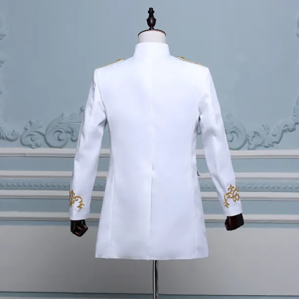 Retro Vintage Rococo Medieval Coat Masquerade Circus Jacket Prince Aristocrat Fancy Dress Men's Carnival of Venice Adults Coat