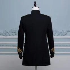 Retro Vintage Rococo Medieval Coat Masquerade Circus Jacket Prince Aristocrat Fancy Dress Men's Carnival of Venice Adults Coat