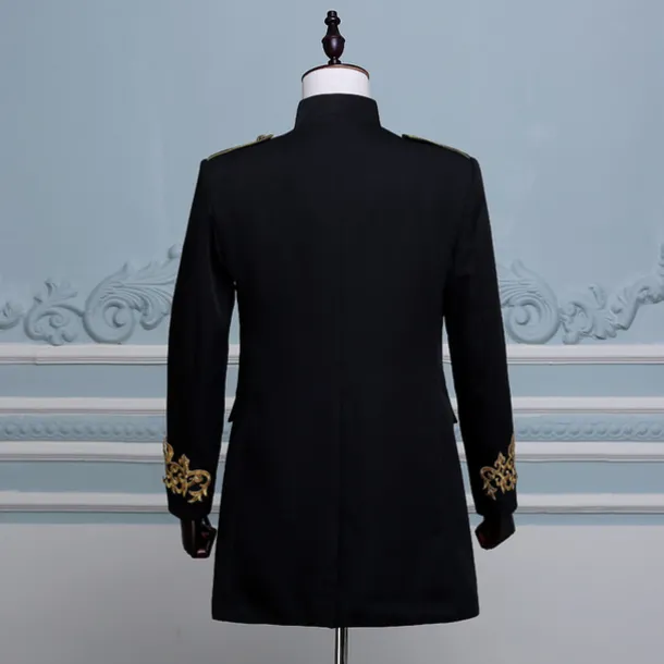 Retro Vintage Rococo Medieval Coat Masquerade Circus Jacket Prince Aristocrat Fancy Dress Men's Carnival of Venice Adults Coat