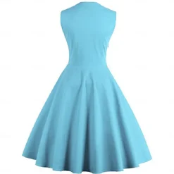 Retro Vintage 1950s Cocktail Dress Dress Flare Dress Polka Dot Skull Fancy Dress Women's Event / Party Bachelorette Party Festival Adults' Dress Homecoming Dresses