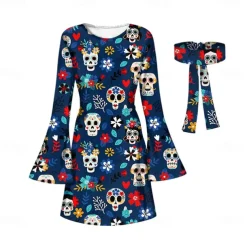 Retro Vintage 1970s Disco Dress Headwear Headwraps Flare Cuff Sleeve Hippie Fancy Dress Women's Party & Evening Pride Parade Pride Month Adults' Dress Headwear