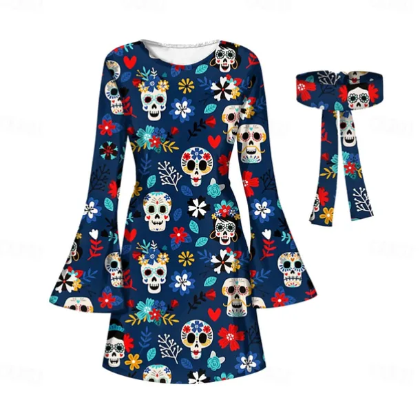 Retro Vintage 1970s Disco Dress Headwear Headwraps Flare Cuff Sleeve Hippie Fancy Dress Women's Party & Evening Pride Parade Pride Month Adults' Dress Headwear