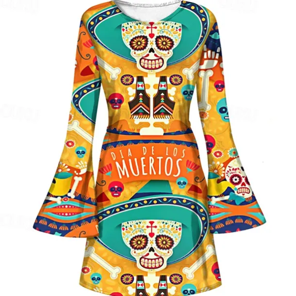 Retro Vintage 1970s Disco Dress Headwear Headwraps Flare Cuff Sleeve Hippie Fancy Dress Women's Party & Evening Pride Parade Pride Month Adults' Dress Headwear