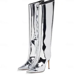 Retro Vintage 1980s Knee High Boots Disco Fancy Dress Women's Carnival Costume Halloween Carnival Performance Party Pride Parade Adults' Shoes All Seasons