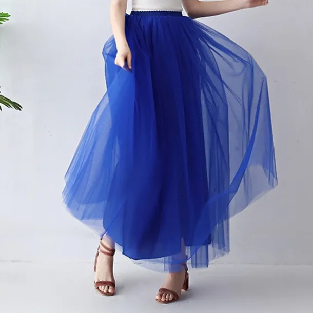 Retro Vintage 1950s Petticoat Hoop Skirt Under Skirt Tulle Skirt A-Line Fancy Dress Women's Masquerade Party Evening Wear Cocktail Party Tea Party Adults' Skirt